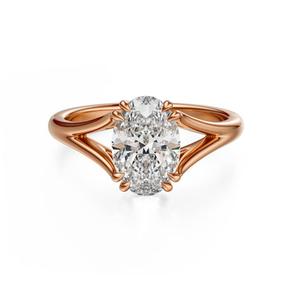The Weaver Ring | Oval | Setting Only - Lavender Creek Gems 