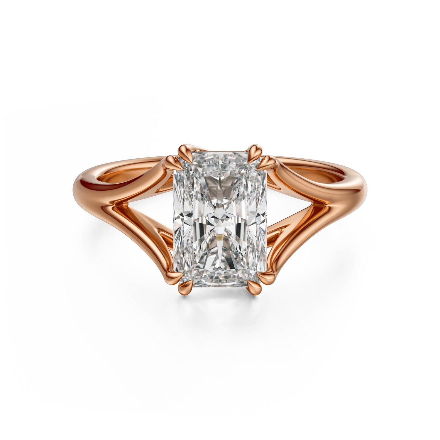 The Weaver Ring | Radiant | Setting Only - Lavender Creek Gems 