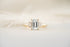 The Mira Ring - Emerald Cut Moissanite - Lavender Creek Gems 