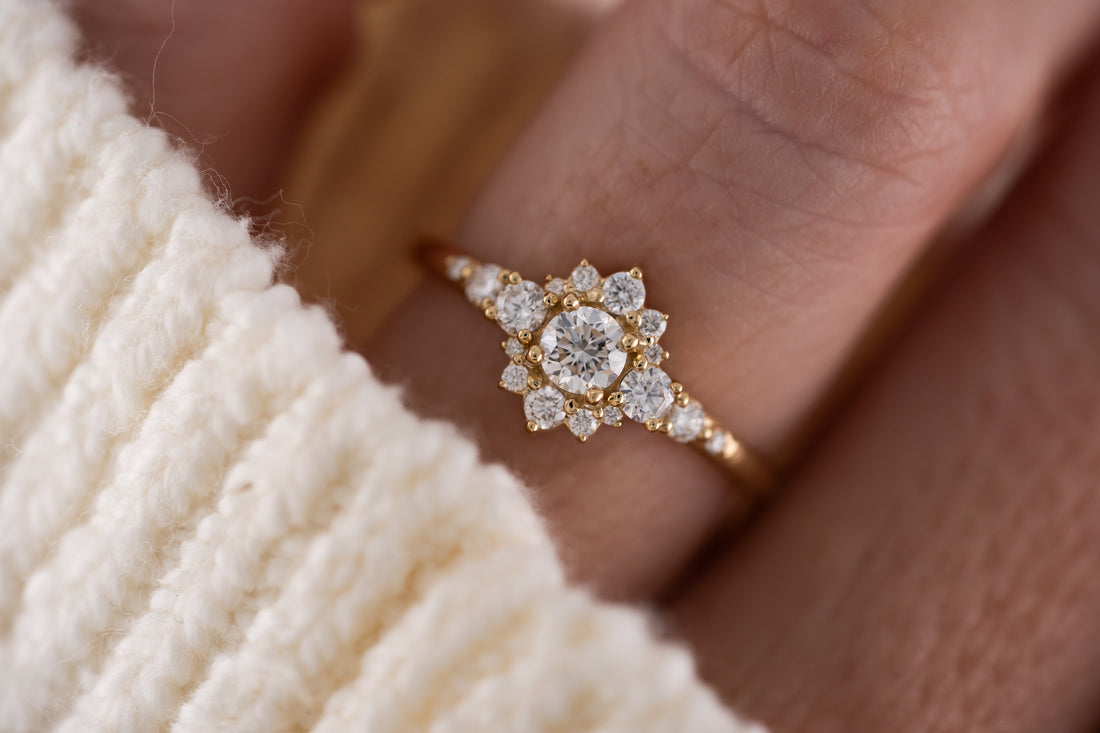The Diamond Bloom Ring