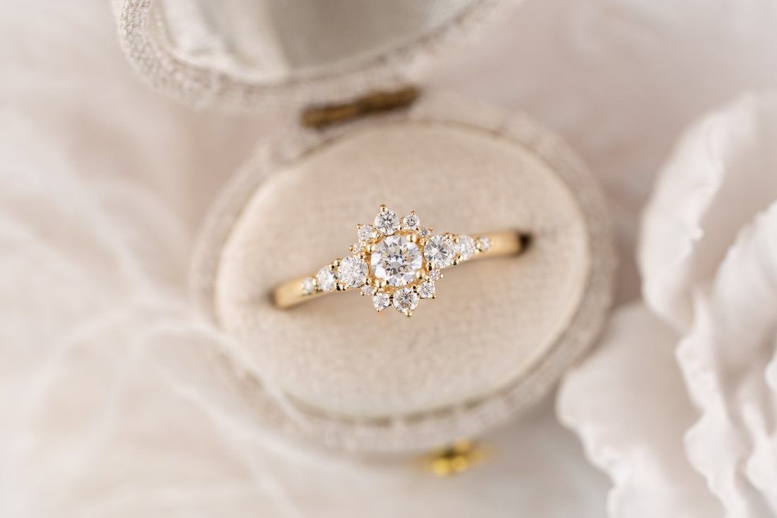 The Diamond Bloom Ring