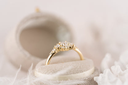 The Diamond Bloom Ring