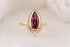 The Penelope Ring | 2.19 CT Pear Red Spinel - Lavender Creek Gems 