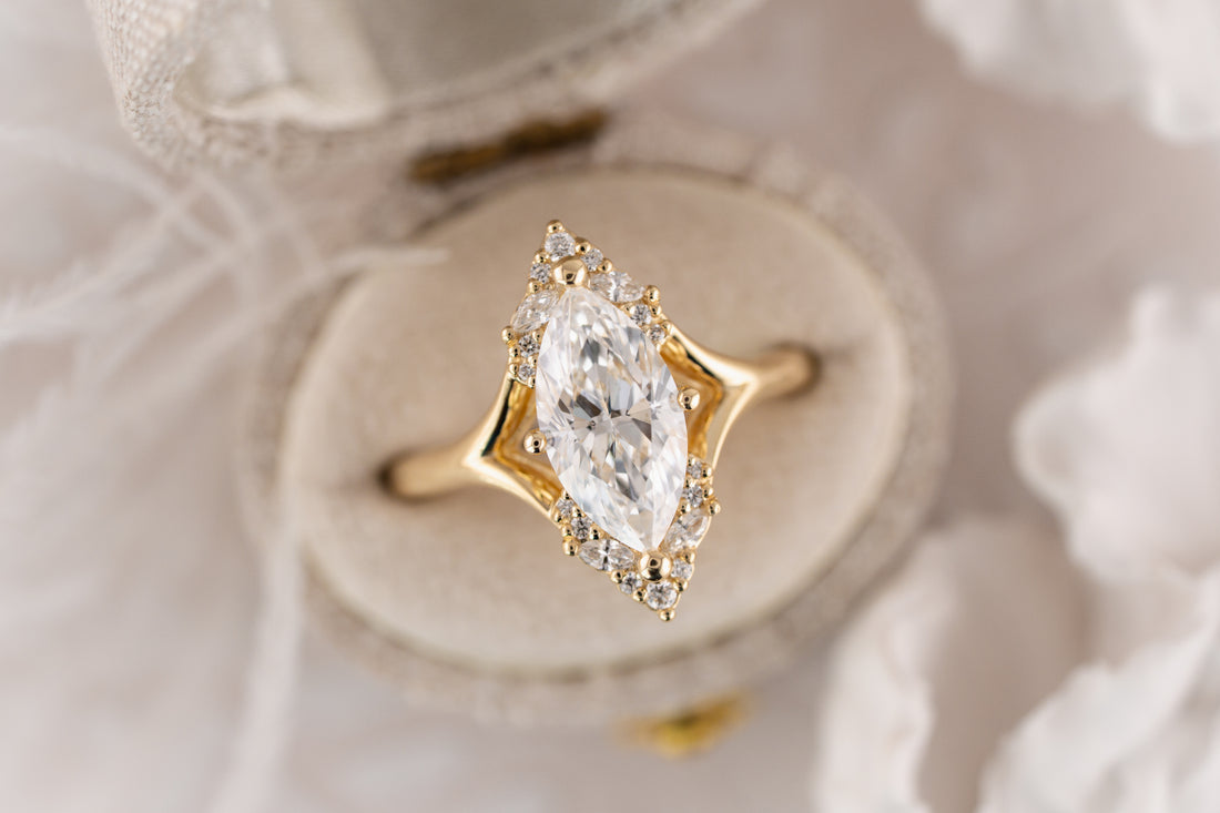 The Everlight Ring | 2 CT Marquise Diamond