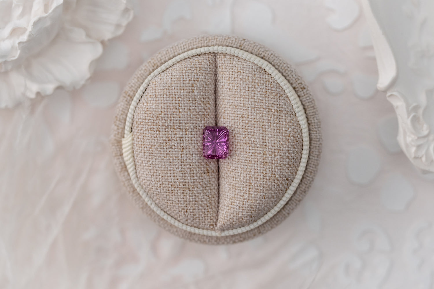 1.67 CT Rectangular Starbrite™ Cut Pink Sapphire