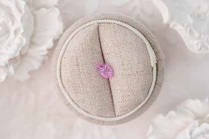 0.97 CT Pear Starbrite™ Cut Pink Sapphire