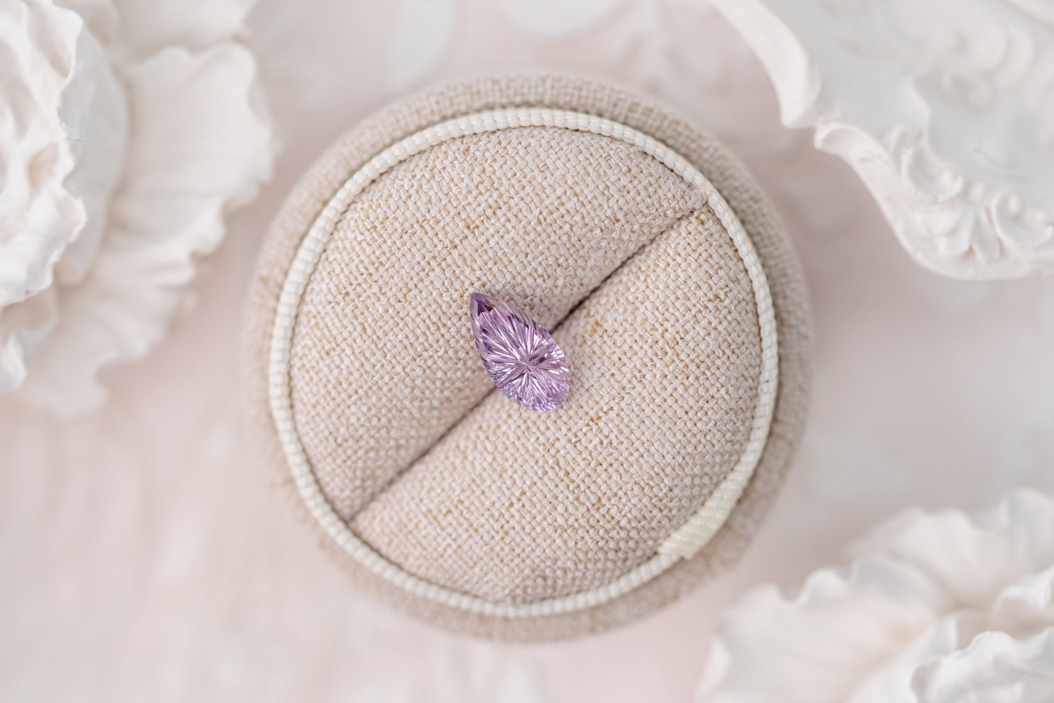 1.76 CT Pear Starbrite™ Cut Purple Sapphire