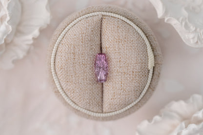 2.78 CT Elongated Cushion Starbrite™ Cut Purple/Pink Bicolor Sapphire