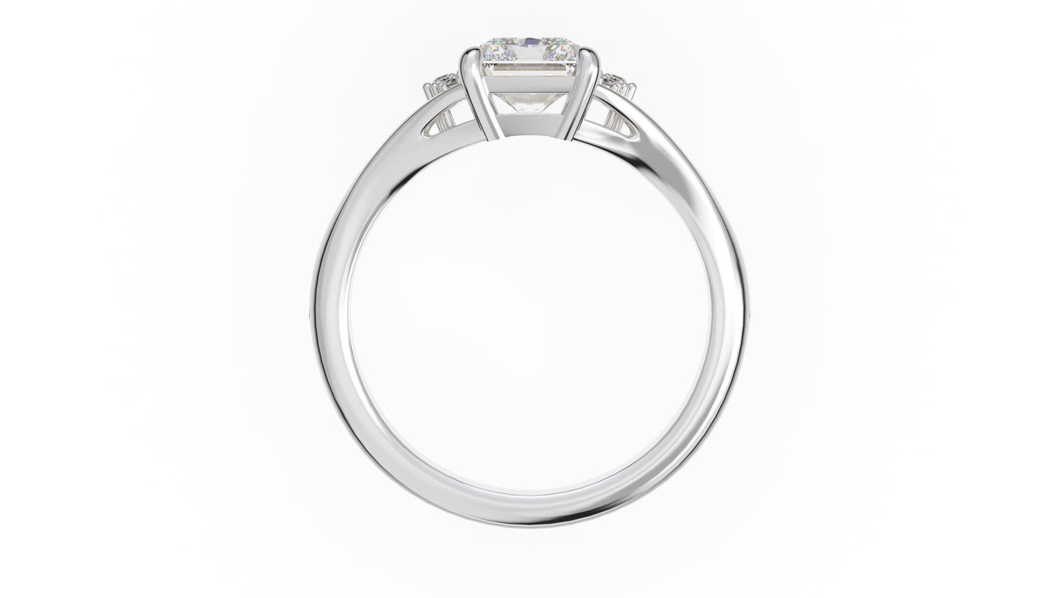 The Serendipity Ring | Radiant | Setting Only