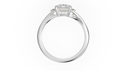 The Serendipity Ring | Radiant | Setting Only