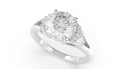 The Serendipity Ring | Round | Setting Only