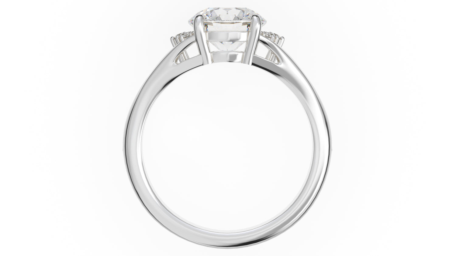 The Serendipity Ring | Round | Setting Only