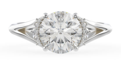 The Serendipity Ring | Round | Setting Only