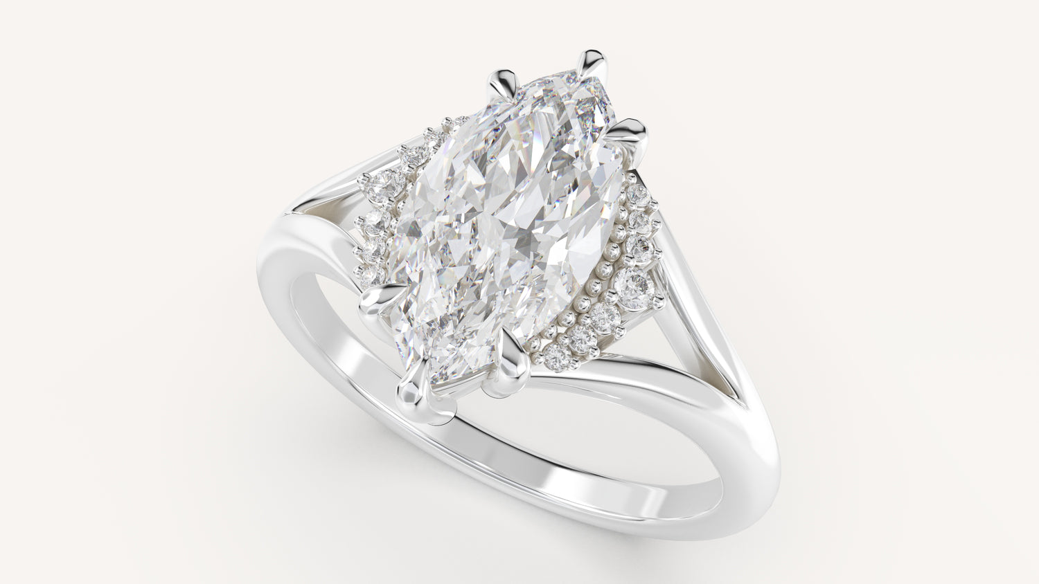 The Serendipity Ring | Marquise | Setting Only