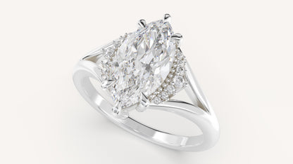 The Serendipity Ring | Marquise | Setting Only