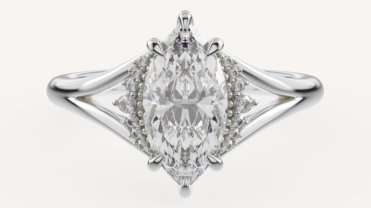 The Serendipity Ring | Marquise | Setting Only