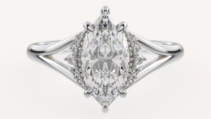 The Serendipity Ring | Marquise | Setting Only
