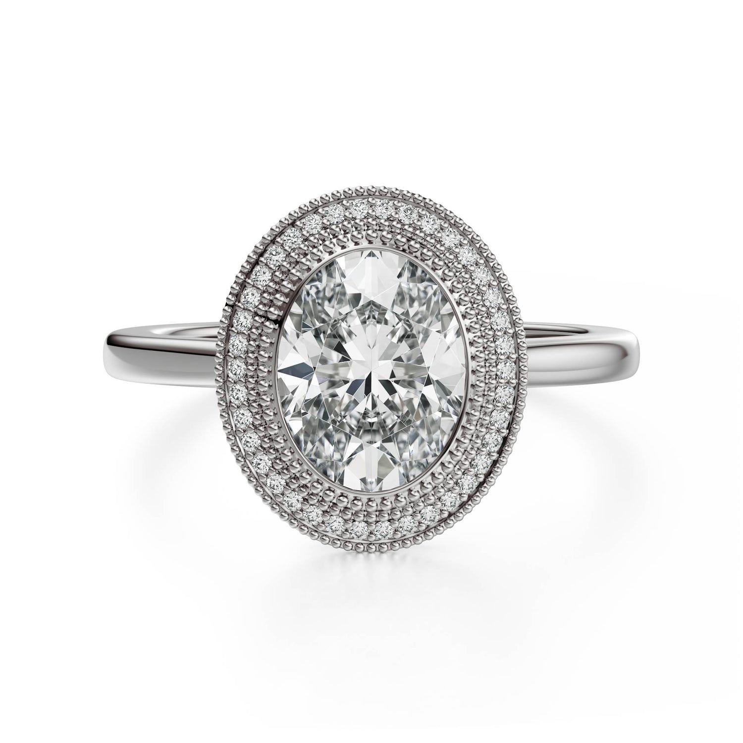The Satine Ring | Oval