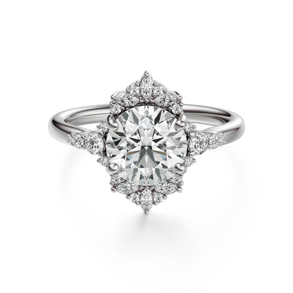 The Comtesse Ring | Round | Setting Only