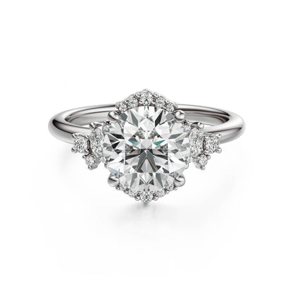 The Naevia Ring | Round