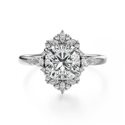 The Comtesse Ring | Cushion | Setting Only