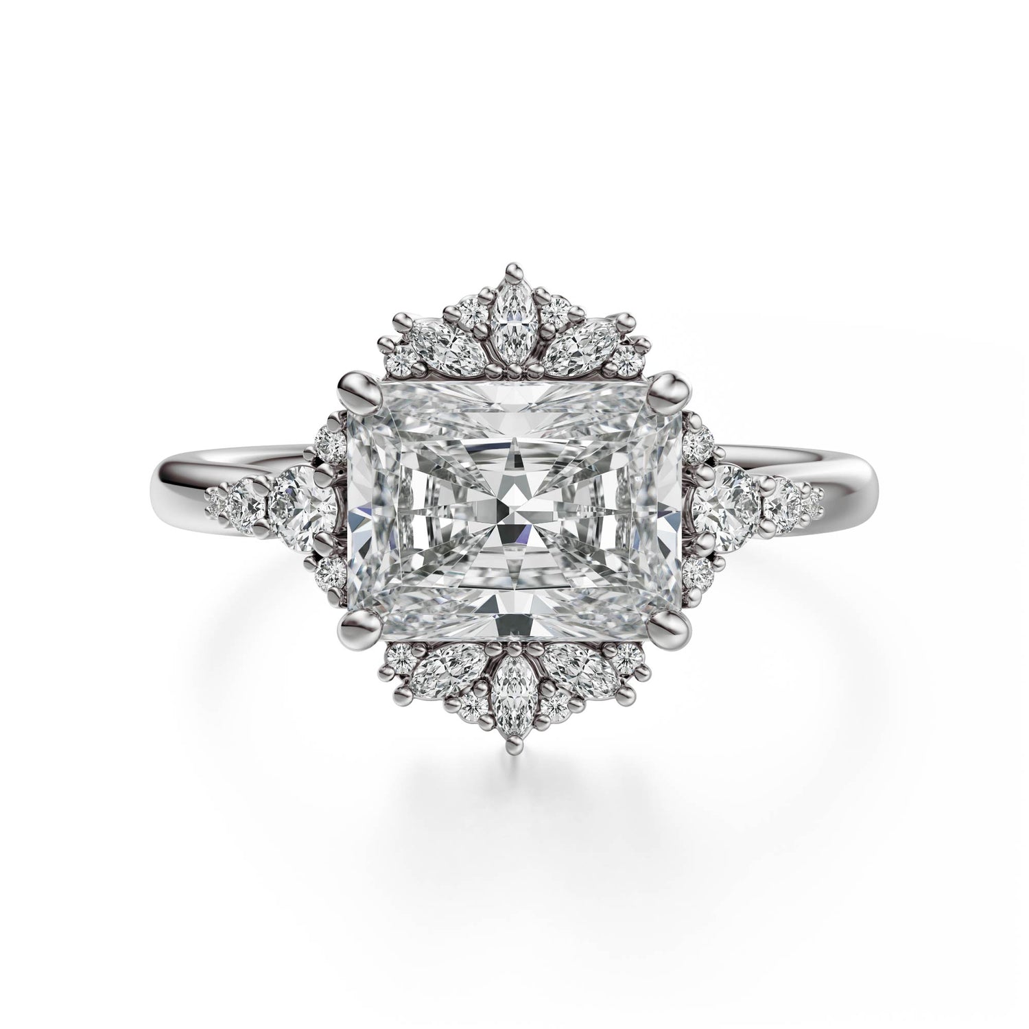 The Comtesse Ring | Radiant | Setting Only