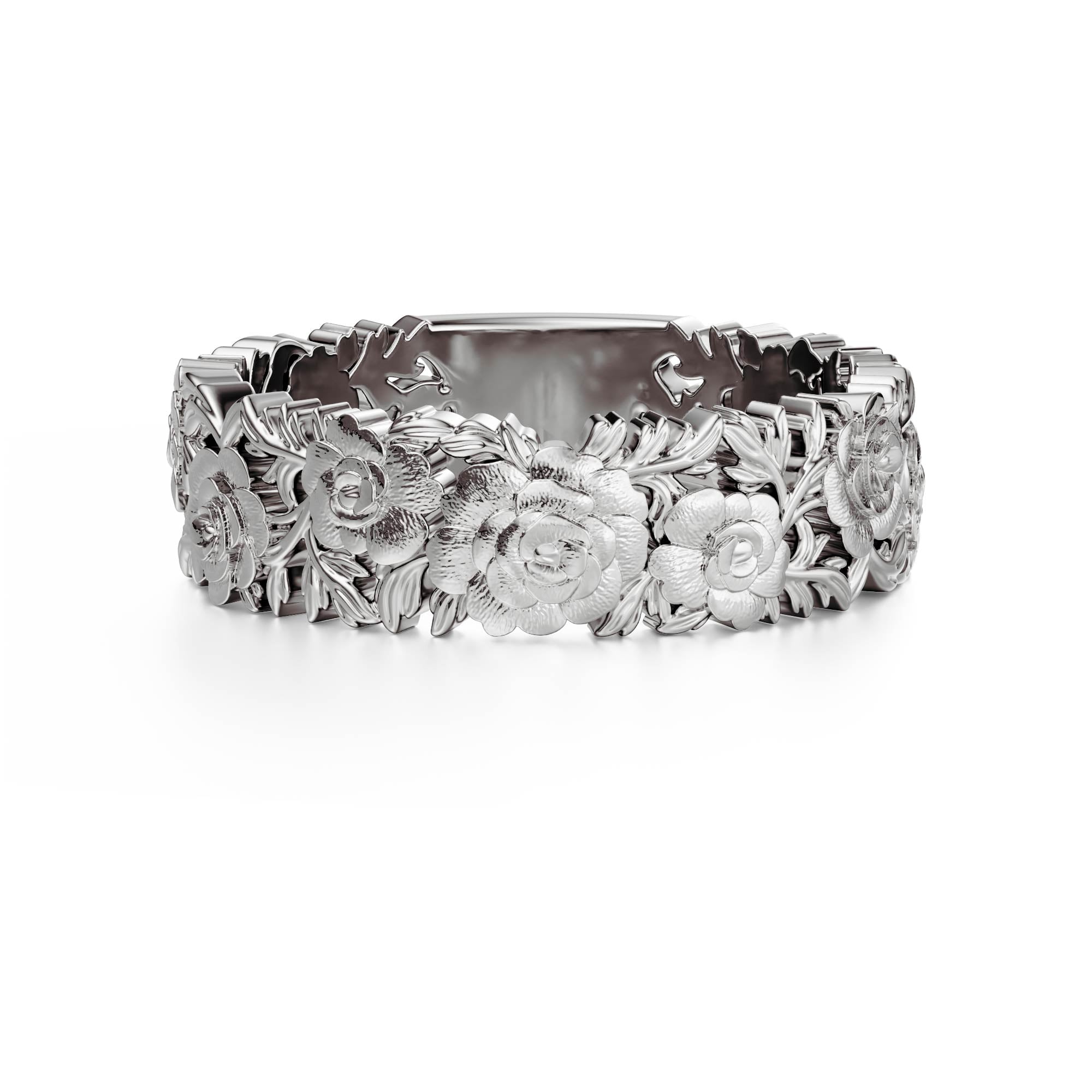 The Eternal Peony Ring - Lavender Creek Gems 