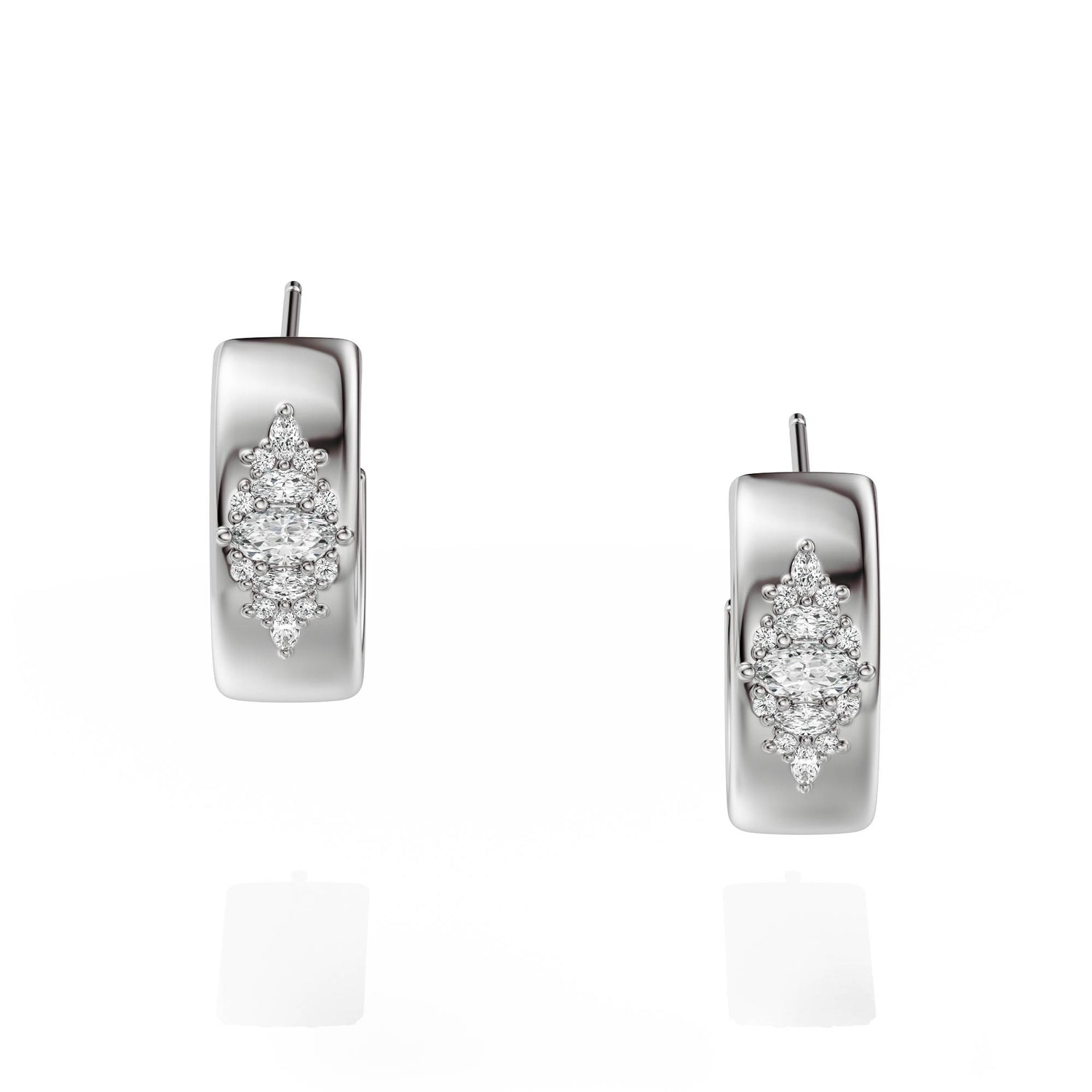 The Huggie Hoop Maeve Earrings - Lavender Creek Gems 