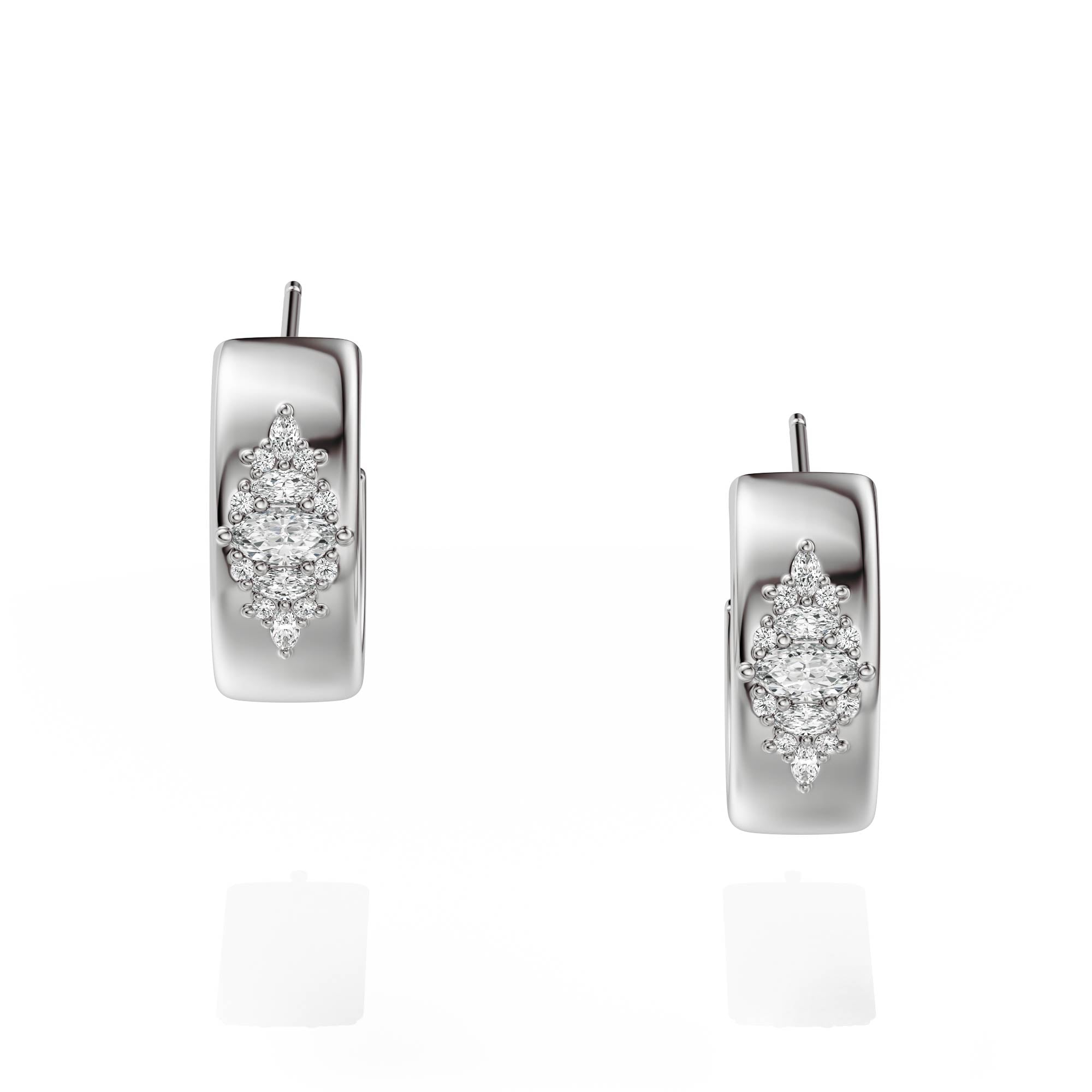 The Huggie Hoop Maeve Earrings - Lavender Creek Gems 