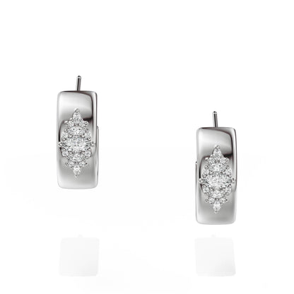 The Huggie Hoop Maeve Earrings - Lavender Creek Gems 