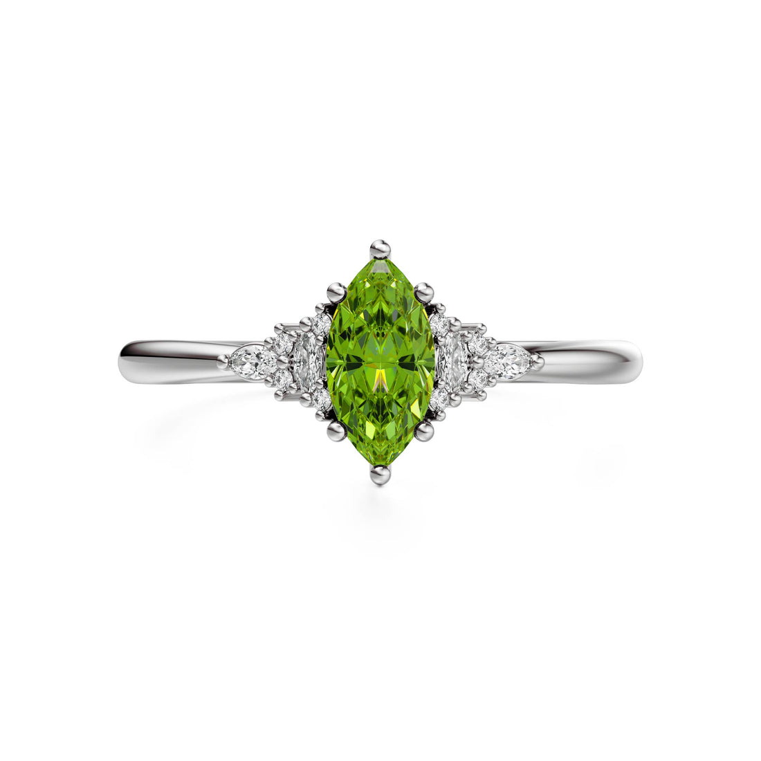 The Mini Maeve Ring | Peridot