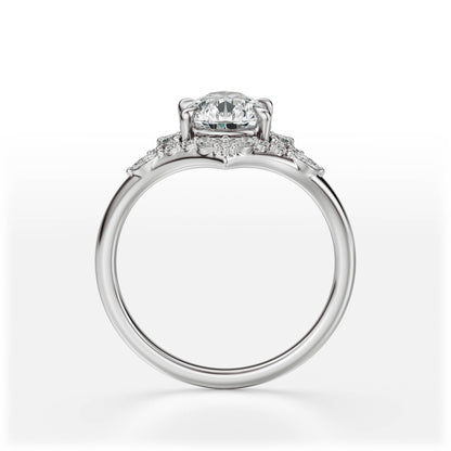 The Aurora Ring | Setting Only