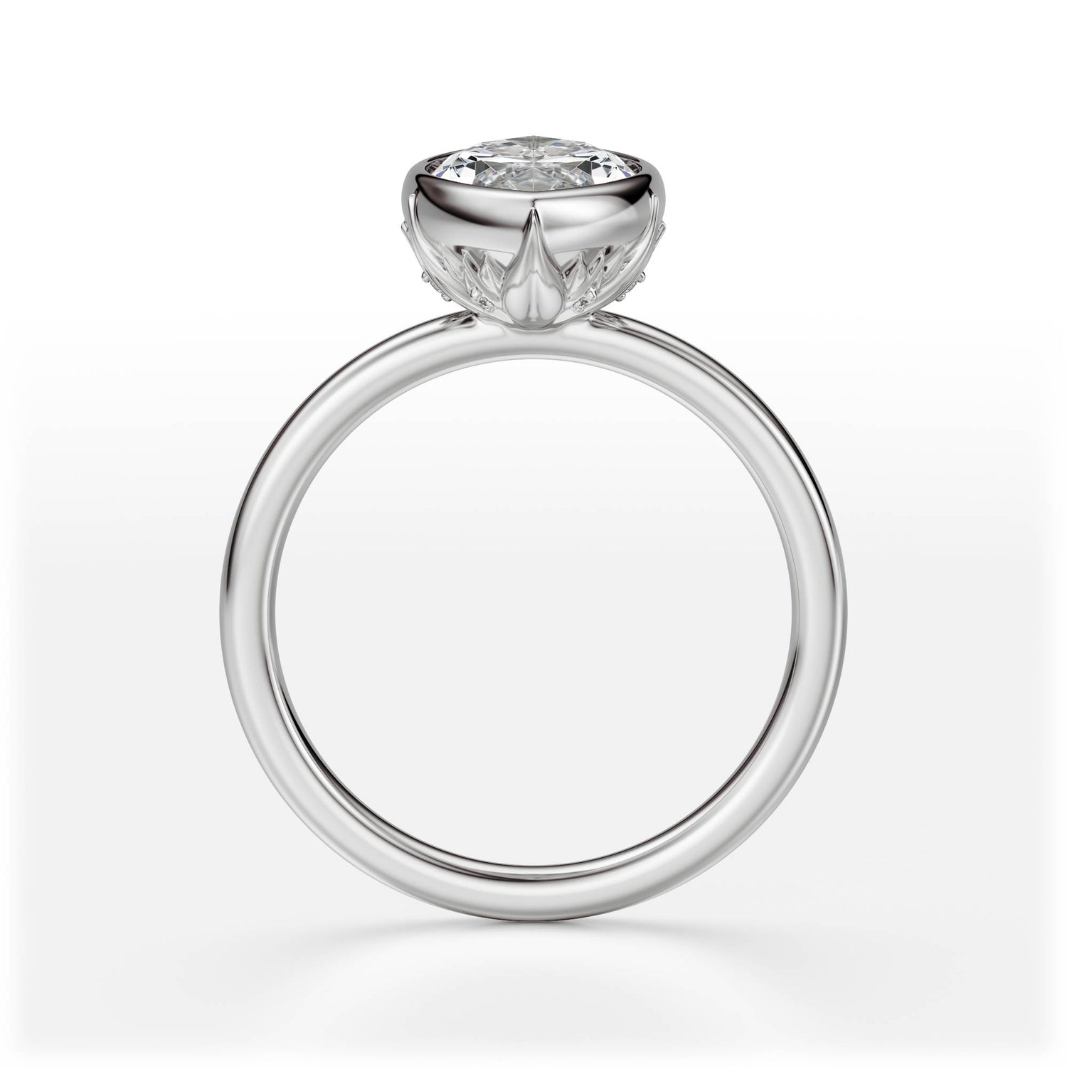 The Bezel Secret Garden Ring | Marquise | Setting Only