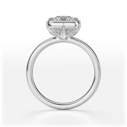 The Bezel Secret Garden Ring | Princess | Setting Only