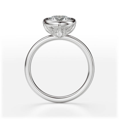 The Bezel Secret Garden Ring | Round | Setting Only