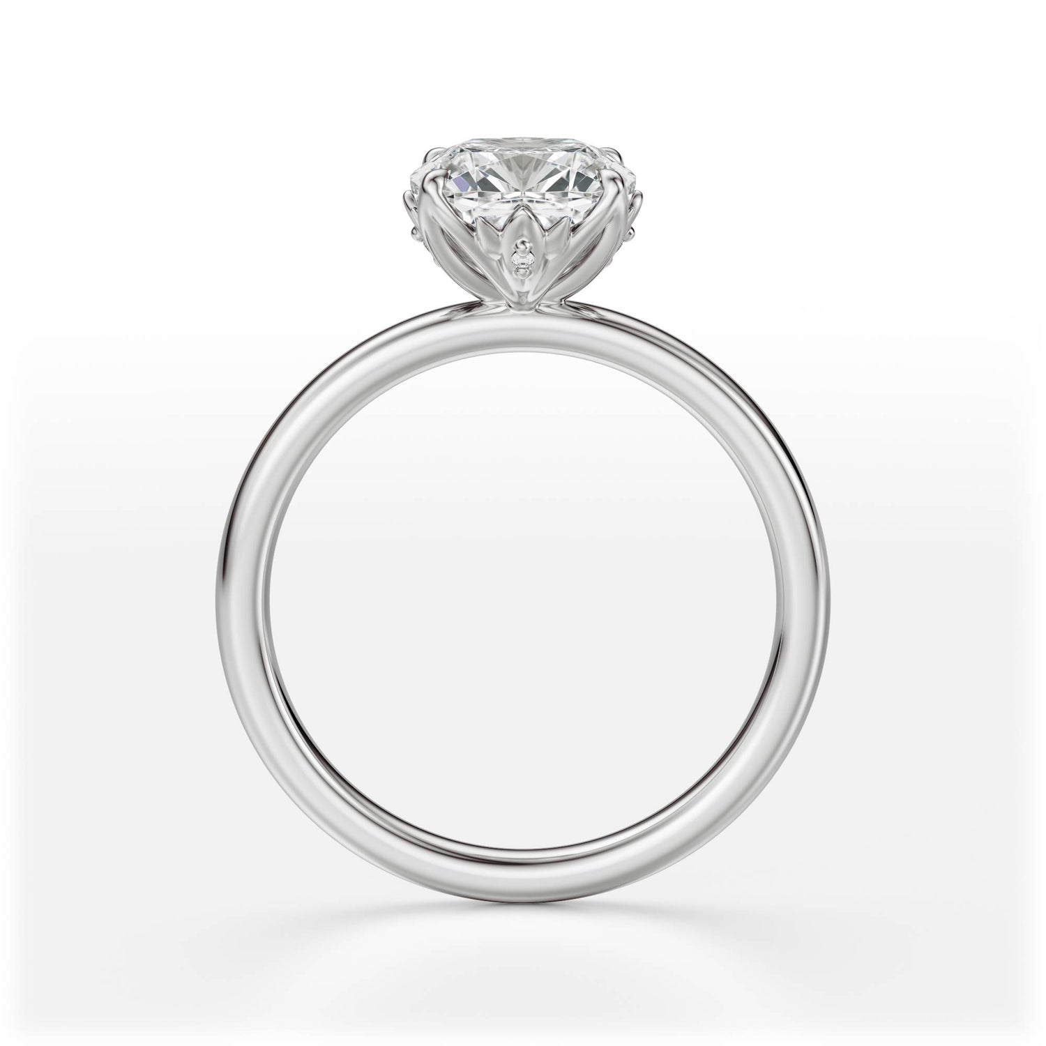 The Secret Garden Ring | Cushion | Setting Only