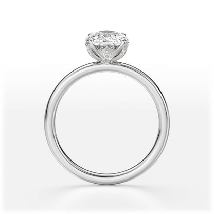 The Secret Garden Ring | Elongated Cushion | Setting Only