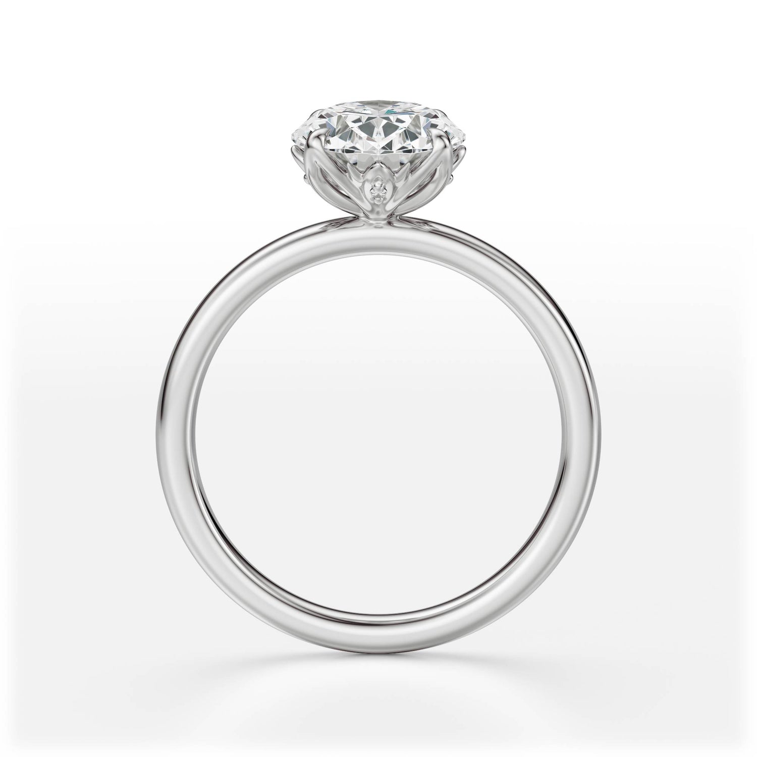 The Secret Garden Ring | Oval | Setting Only