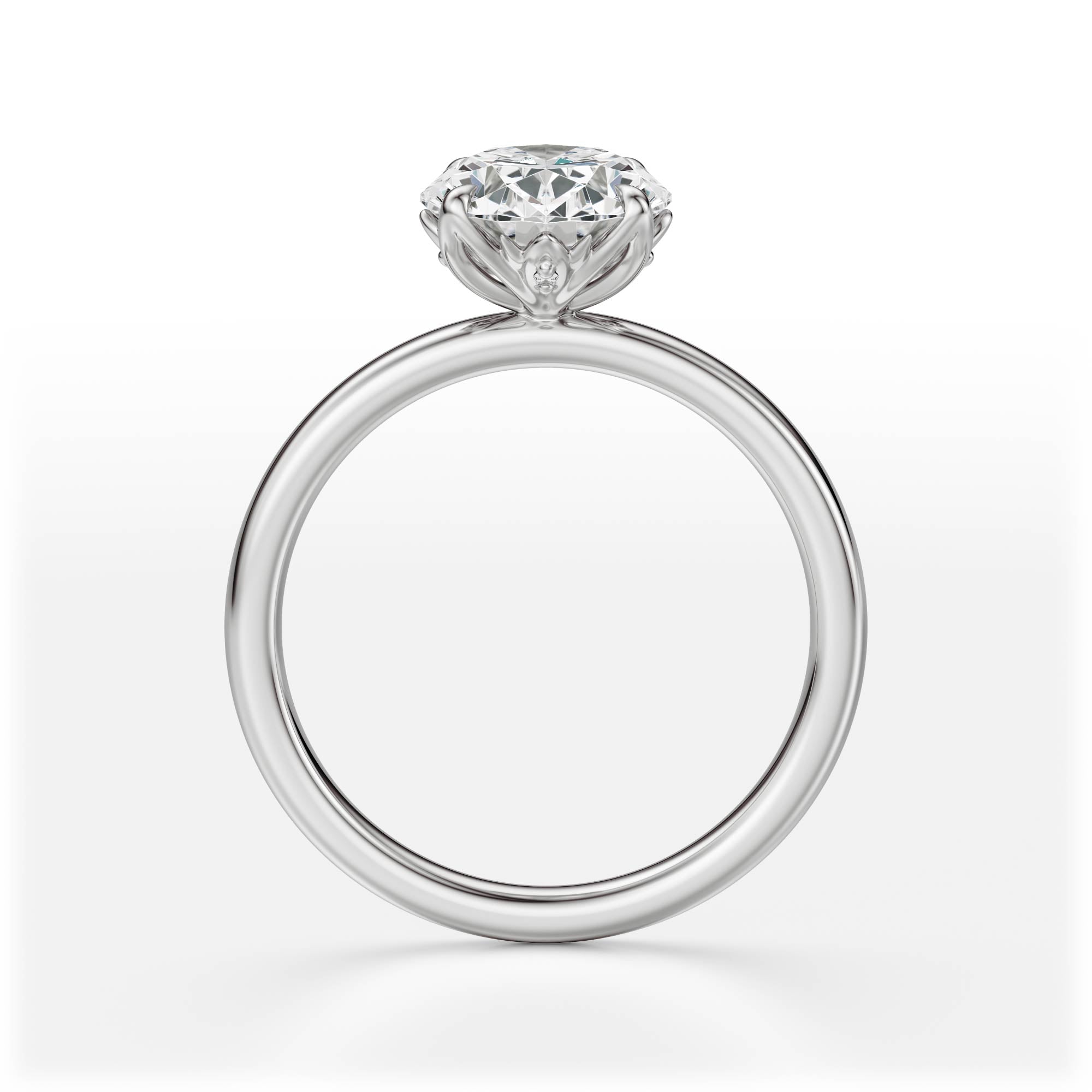 The Secret Garden Ring | Oval | Setting Only