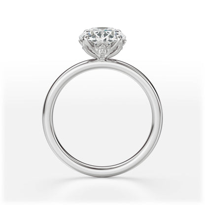 The Secret Garden Ring | Oval | Setting Only