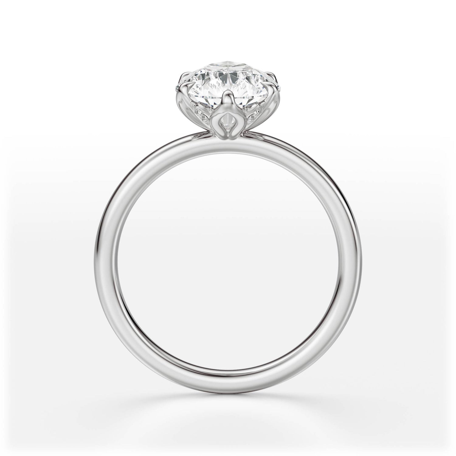 The Secret Garden Ring | Pear | Setting Only