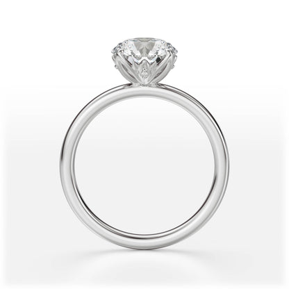 The Secret Garden Ring | Round | Setting Only