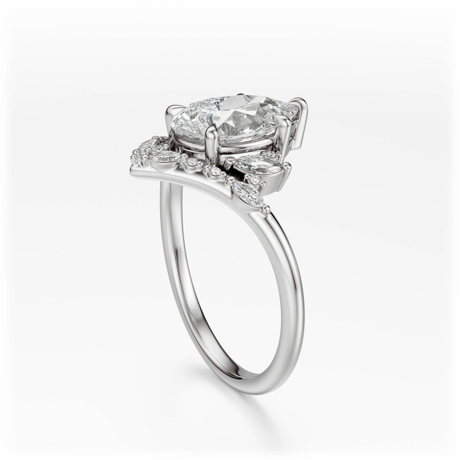 The Aurora Ring | Setting Only