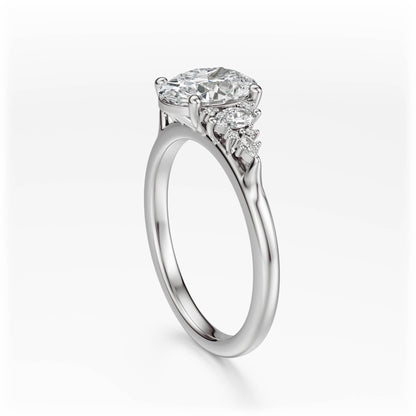 The Maeve Ring | Oval | Setting Only