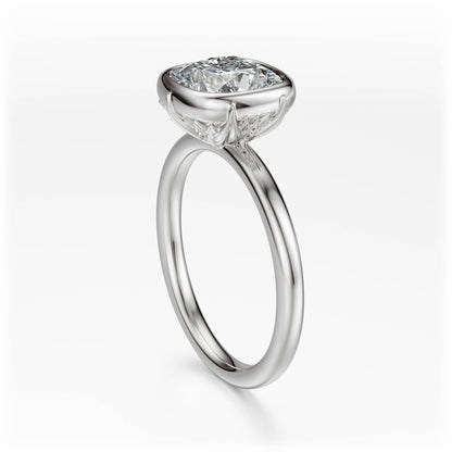 The Bezel Secret Garden Ring | Cushion | Setting Only