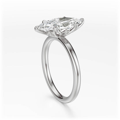 The Secret Garden Ring | Marquise | Setting Only