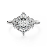 The Ambrosia Ring | Marquise - Lavender Creek Gems 