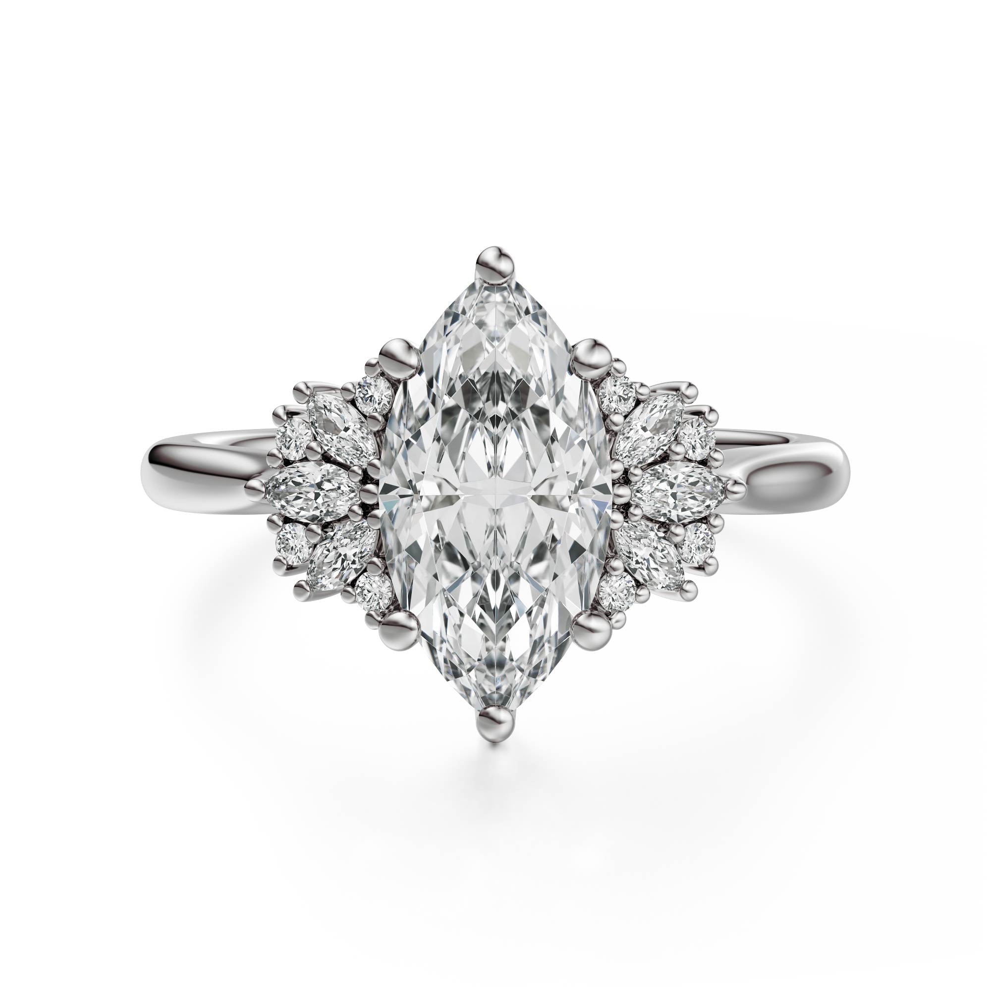 The Ambrosia Ring | Marquise - Lavender Creek Gems 