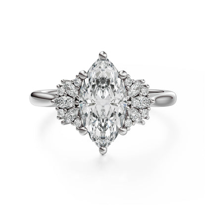 The Ambrosia Ring | Marquise - Lavender Creek Gems 