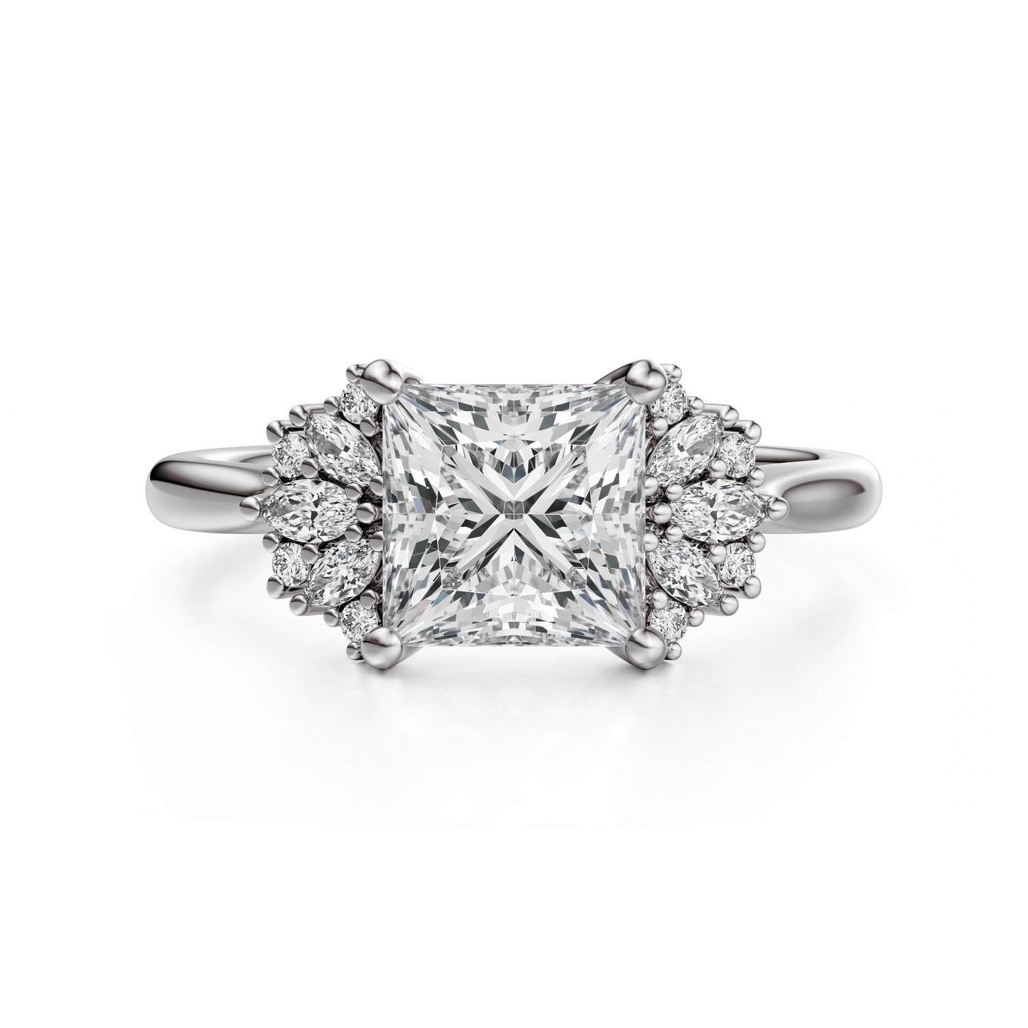 The Ambrosia Ring | Princess - Lavender Creek Gems 